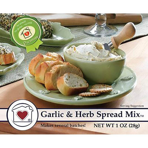 "Country Home Creations : Garlic & Herb Spread Mix -"