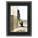 "Malden : 5X7 2-Tone Bead-Black Frame -"
