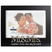 "Malden : 4X6/5X7 Mr.& Mrs. Expressions Frame -"