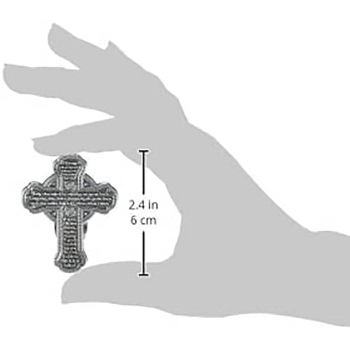 "Cathedral Art : Irish Prayer Cross Auto Visor Clip -"