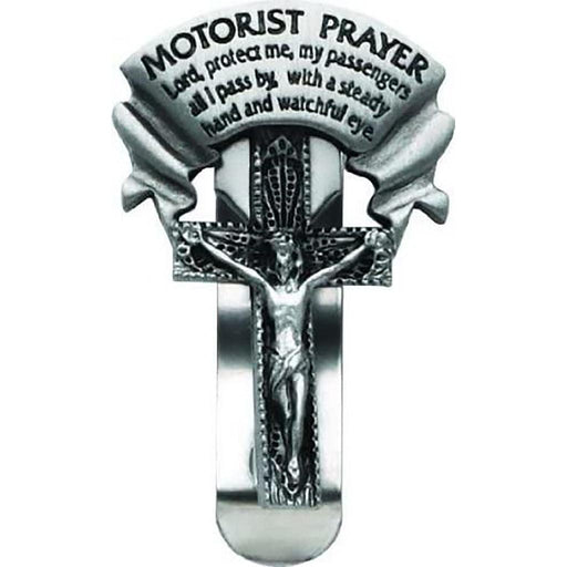 "Cathedral Art : Motorist Prayer Auto Visor Clip -"