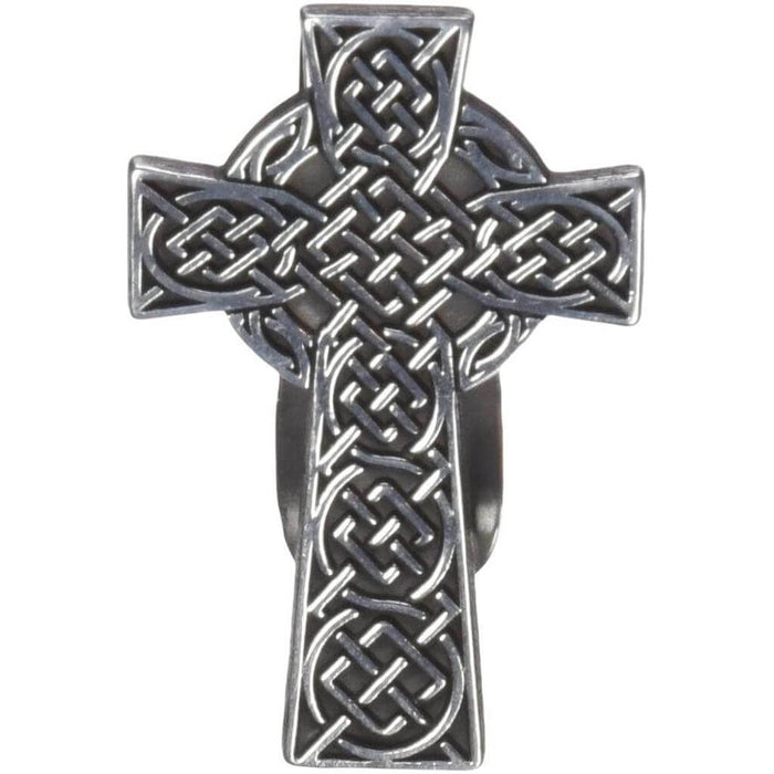 "Cathedral Art : Auto Visor Clip, Celtic Cross -"