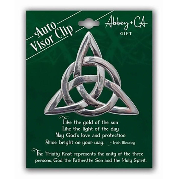 "Cathedral Art : Trinity Knot Visor Clip - Cathedral Art : Trinity Knot Visor Clip - Annies Hallmark and Gretchens Hallmark, Sister Stores"