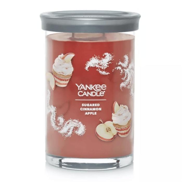 "Yankee Candle : Signature Large Tumbler Candle in Sugared Cinnamon Apple -"