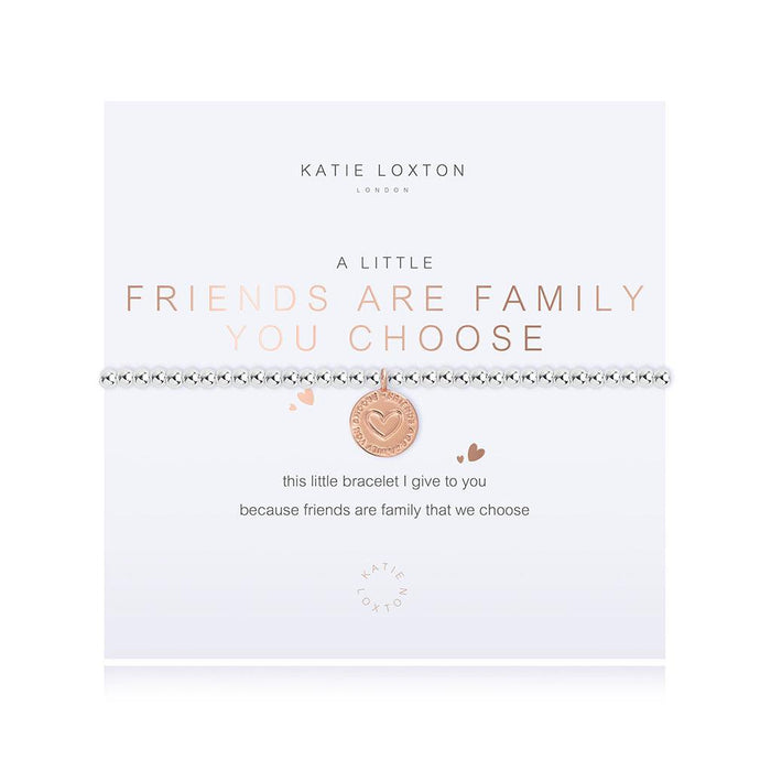 "Katie Loxton : A Little Friends Are The Family You Choose Bracelet -"