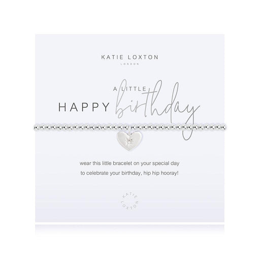 "Katie Loxton - A littles & co - 'Happy Birthday' Bracelet - Birthday bracelet - Birthday gift - gifts for her - Gift shop - Gift ideas"