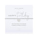 "Katie Loxton - A littles & co - 'Happy Birthday' Bracelet - Birthday bracelet - Birthday gift - gifts for her - Gift shop - Gift ideas"