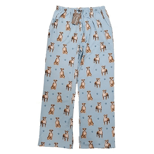 "Pet Lover Unisex Pajama Bottoms - Pit Bull -"