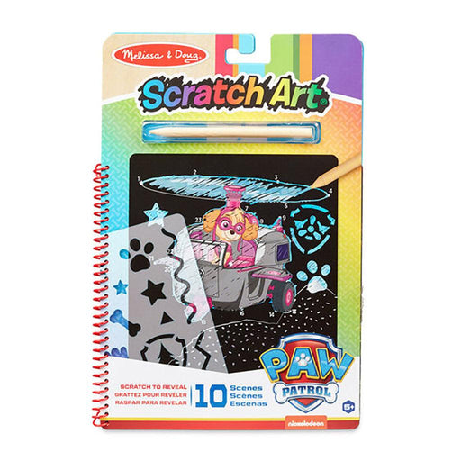 "Melissa & Doug : PAW Patrol Scratch Art Pad - Skye -"