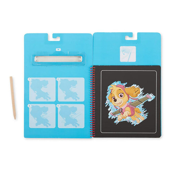 "Melissa & Doug : PAW Patrol Scratch Art Pad - Skye -"