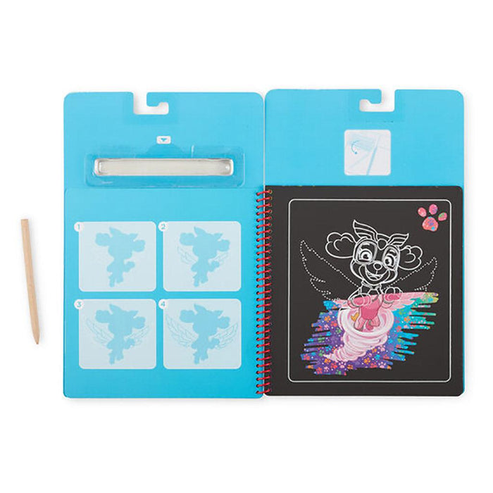 "Melissa & Doug : PAW Patrol Scratch Art Pad - Skye -"