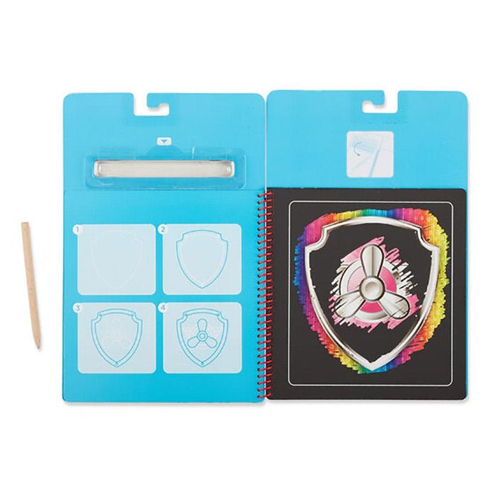 "Melissa & Doug : PAW Patrol Scratch Art Pad - Skye -"