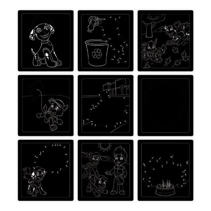 "Melissa & Doug : PAW Patrol Scratch Art Pad - Marshall -"