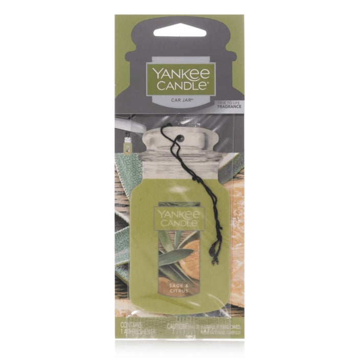 "Yankee Candle : Car Jar® (Single, Paperboard) in Sage & Citrus -"