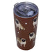 "Pug Serengeti Ultimate Tumbler - Stainless Steel -"
