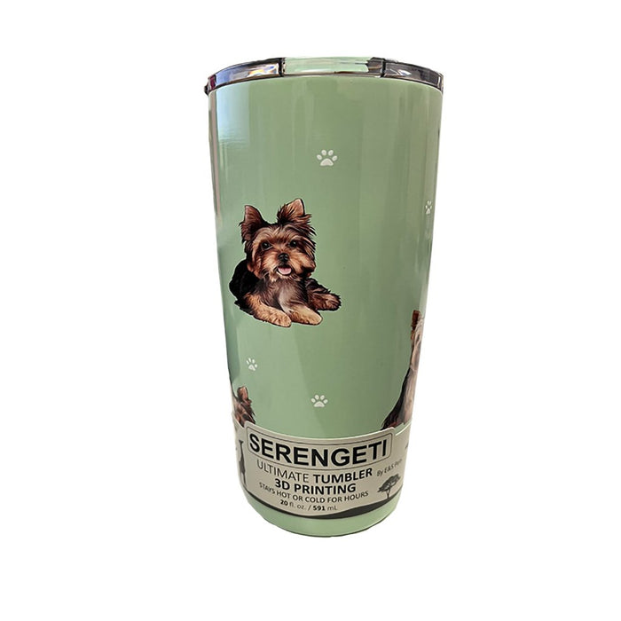 "E & S : Yorkie Serengeti Ultimate Tumbler - Stainless Steel - E & S : Yorkie Serengeti Ultimate Tumbler - Stainless Steel"