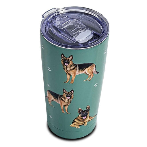 "German Shepherd Serengeti Ultimate Tumbler - Stainless Steel - German Shepherd Serengeti Ultimate Tumbler - Stainless Steel - Annies Hallmark and Gretchens Hallmark, Sister Stores"