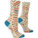 "Blue Q : Women's Crew Socks - \"Imperfectionist\" -"