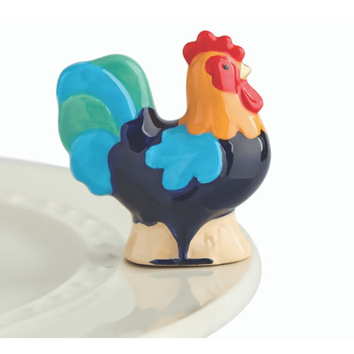 "Nora Fleming : Cock A Doodle Doo Mini -"