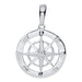 "Cape Cod : Evening Tide - Compass Rose Necklace -"