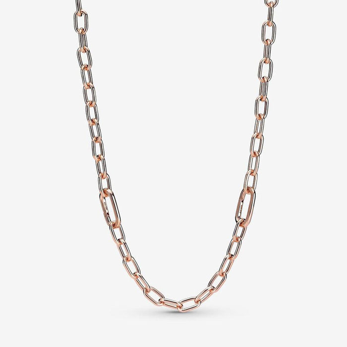 "PANDORA : Pandora ME Link Chain Necklace with 2 Connectors in Rose Gold - 19.7\" - PANDORA : Pandora ME Link Chain Necklace with 2 Connectors in Rose Gold - 19.7\" - Annies Hallmark and Gretchens Hallmark, Sister Stores"