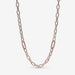 "PANDORA : Pandora ME Link Chain Necklace with 2 Connectors in Rose Gold - 19.7\" - PANDORA : Pandora ME Link Chain Necklace with 2 Connectors in Rose Gold - 19.7\" - Annies Hallmark and Gretchens Hallmark, Sister Stores"