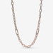 "PANDORA : Pandora ME Link Chain Necklace with 2 Connectors in Rose Gold - 19.7\" - PANDORA : Pandora ME Link Chain Necklace with 2 Connectors in Rose Gold - 19.7\" - Annies Hallmark and Gretchens Hallmark, Sister Stores"
