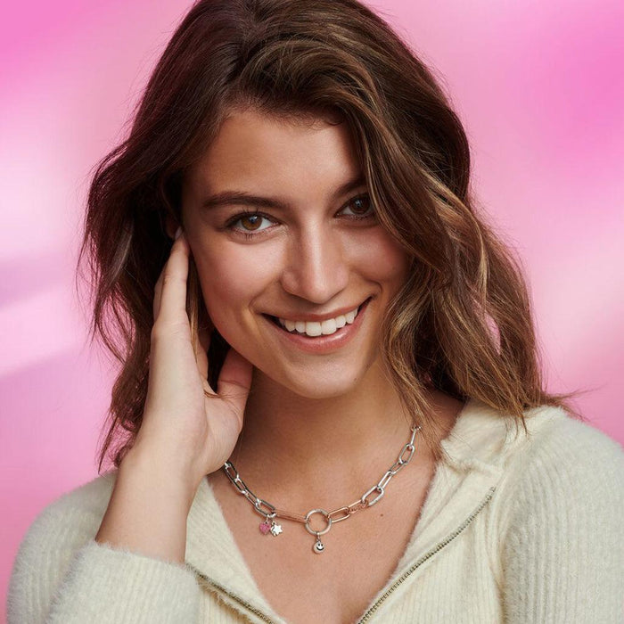 "PANDORA : Pandora ME Link Chain Necklace with 3 Connectors - 17.7\" -"