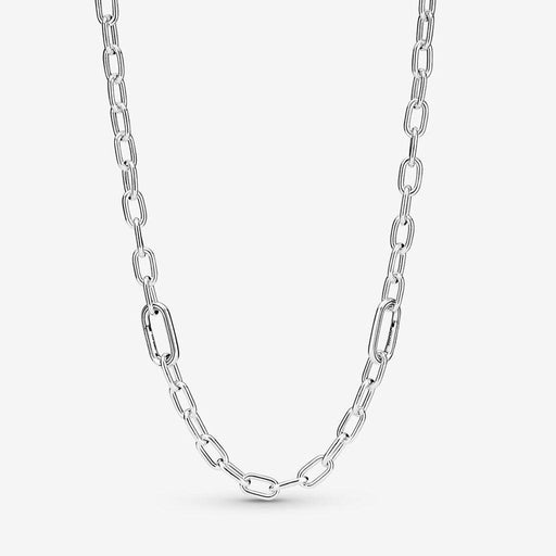 "PANDORA : Pandora ME Link Chain Necklace with 2 Connectors in Sterling Silver - 19.7\" -"