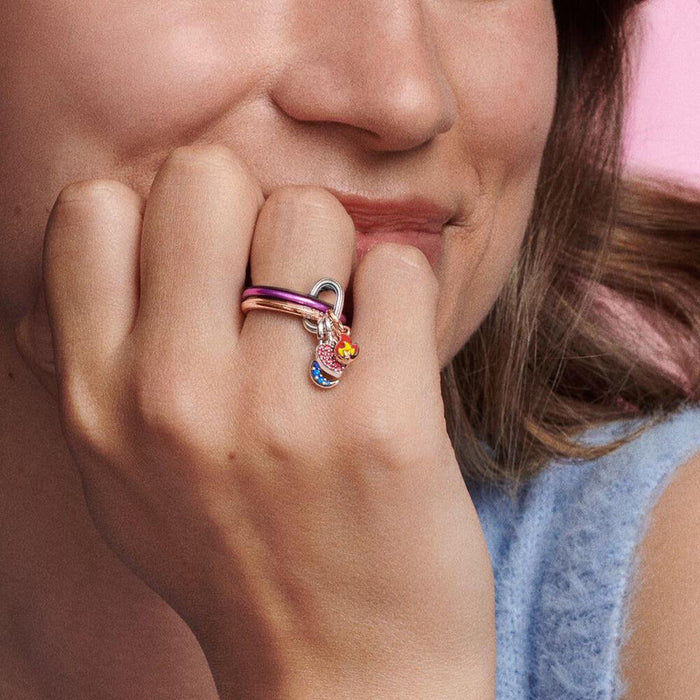 "PANDORA : Pandora ME Pavé Ring in Rose Gold -"