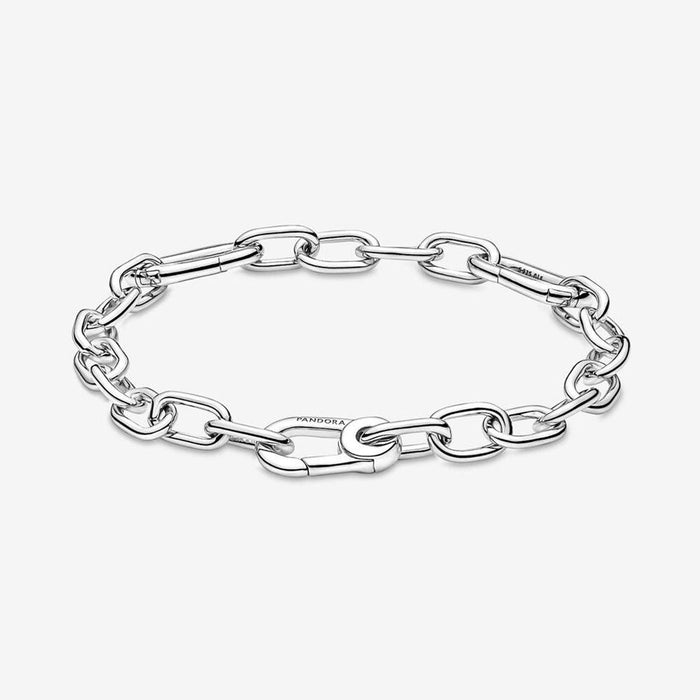 "PANDORA : Pandora ME Link Chain Bracelet with 2 Connectors in Sterling Silver -"