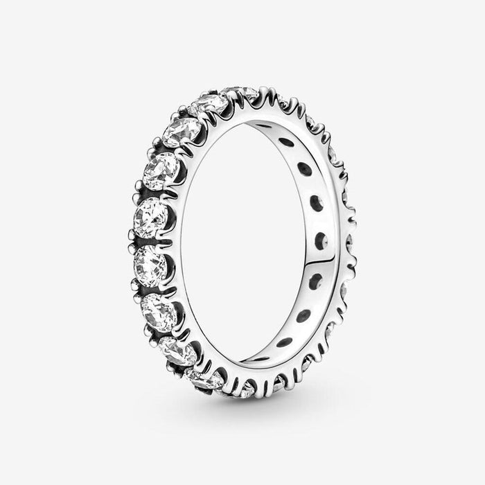 "PANDORA : Sparkling Row Eternity Ring -"