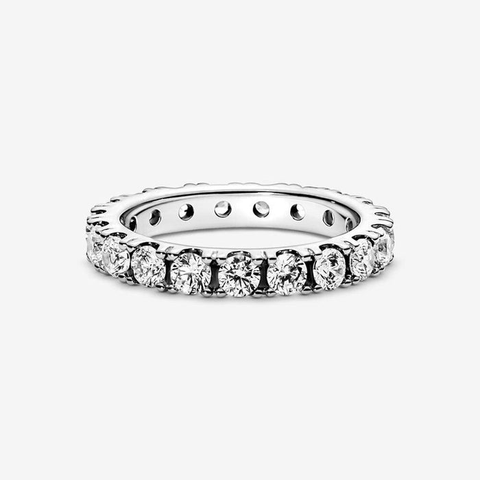 "PANDORA : Sparkling Row Eternity Ring -"