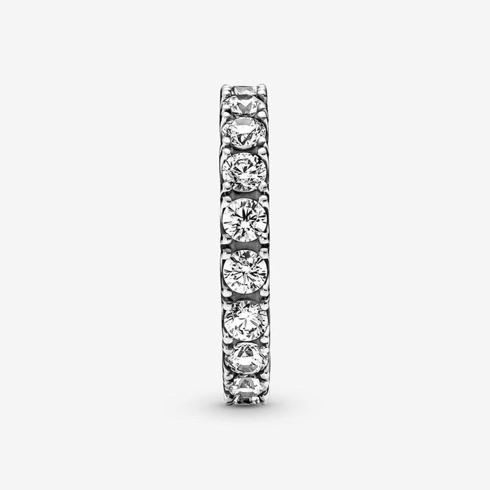 "PANDORA : Sparkling Row Eternity Ring -"