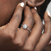 "PANDORA : Sparkling Solitaire Ring -"