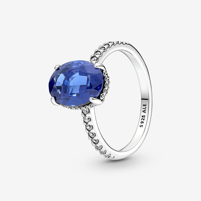 "PANDORA : Sparkling Statement Halo Ring -"