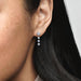 "PANDORA : Sparkling Round & Square Drop Earrings -"