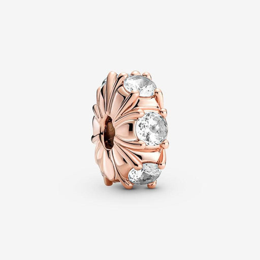 "PANDORA : Long Pronged Sparkling Clip Charm -"
