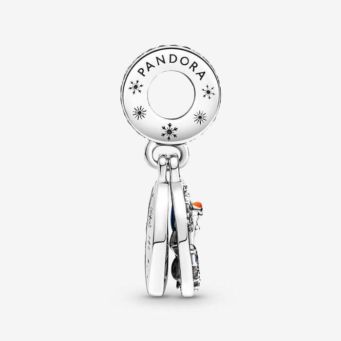 PANDORA : Disney Frozen Snow Olaf Double Dangle Charm - Annies