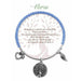 "Earth Angel : Nurse Radiant Blue Stone Bracelet -"