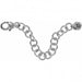 "Brighton : Short Necklace Extender in Silver -"