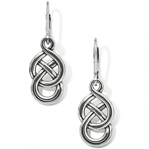 "Brighton : Interlok Braid Petite Leverback Earrings -"