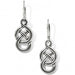 "Brighton : Interlok Braid Petite Leverback Earrings -"