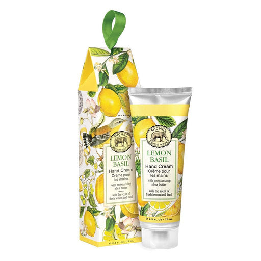 "Michel Design Works : Large Lemon Basil Hand Cream -"