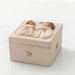 "Willow Tree Friendship Keepsake Box with seated figures and “Forever true, forever friends” message inside"