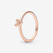 "PANDORA : Freehand Heart Ring -"