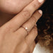 "PANDORA : Freehand Heart Ring -"