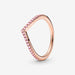 "PANDORA : Pandora Timeless Wish Sparkling Pink Ring -"