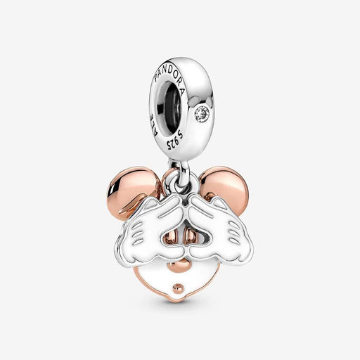 "PANDORA : Disney Mickey Mouse Double Dangle Charm -"
