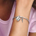 "PANDORA : Padlock and Key Dangle Charm -"